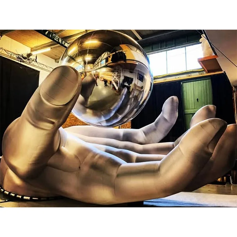 

Halloween Inflatable Hand Model with Blower for Outdoor Grassland Square Shopping Mall Festival Decoration Props