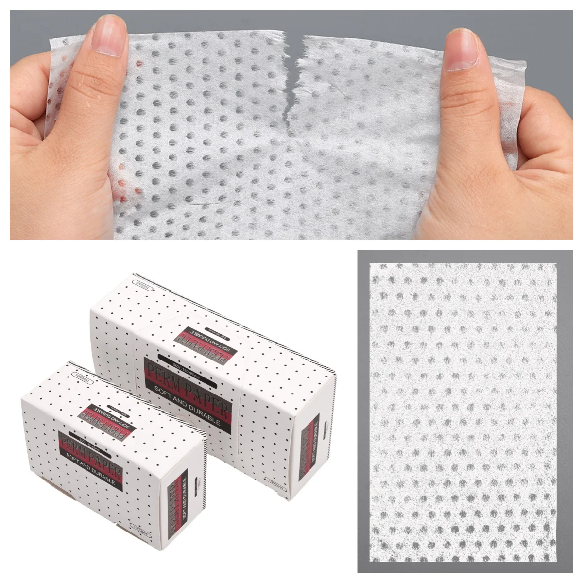 1000sheet /Box Ultra Thin Hair Perm Paper Mesh Breathable Perming Paper Hairdressing Tool Hair Dyeing Highlight Salon Perm Paper