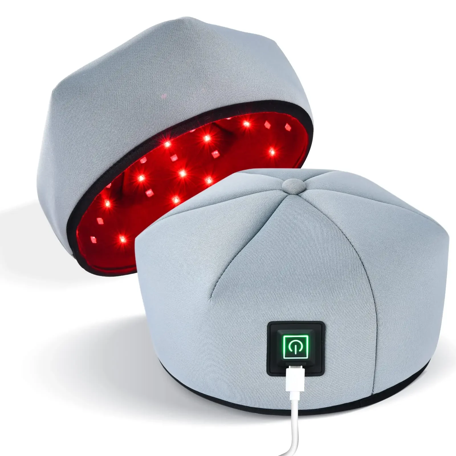 120 LED Light Therapy Helmet Red Infrared Light Device Anti Hair Loss Hair Regrowth Treatment Cap