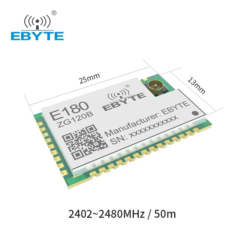 4PCS ZigBee 3.0 Wireless Module 2.4GHz EBYTE E180-Z5812SX E180-Z8910SX E180-ZTouch Link Smart Home SMD Transceiver Module