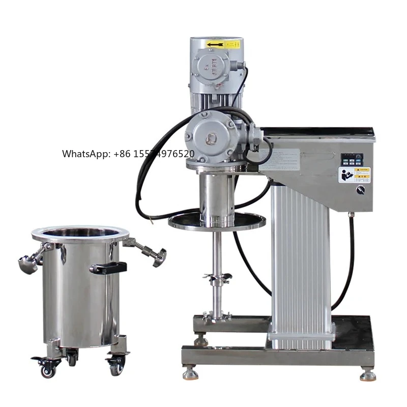 2026China Explosion-proof Type 1.5KW 5L-20L High Speed Disperser Machine Stainless Steel for Sale