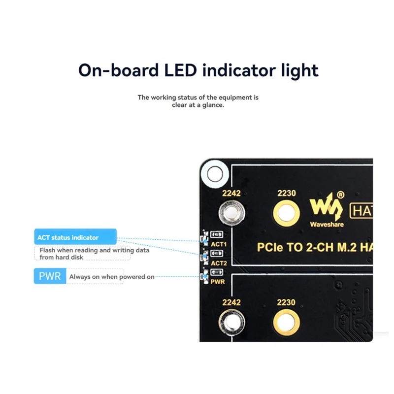 �y�Z�[�����zWaveshare Raspberry Pi 5�p �f���A���`�����l�� PCIe - M.2�g���{�[�h NVMe SSD HAT+ �W�������ǂݏ����u�[�g�{�[�h