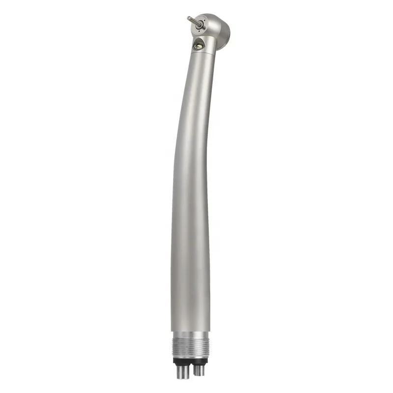 LXG39 den tal handpiece 4 hole torque head stainless steel turbine led lighted high speed den tal led handpiece