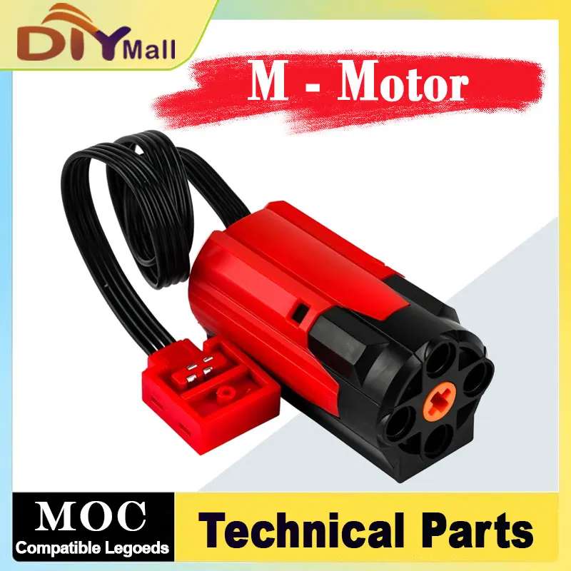

Technical M Motor Power Building Blocks Kit MOC Technology For Legoeds Compatible DIY Car Truck Assembly