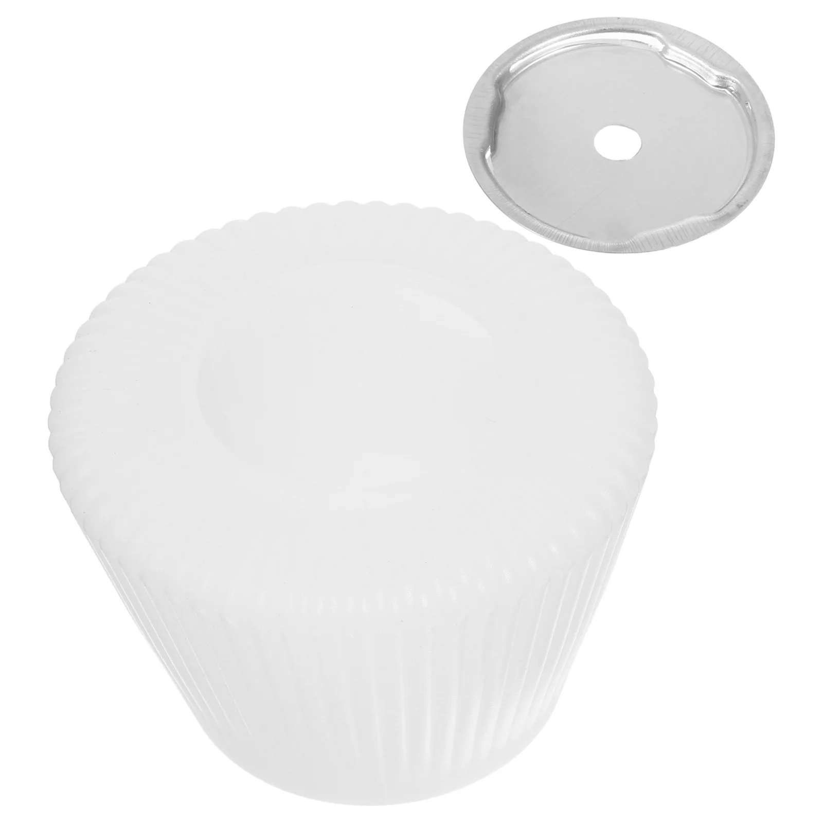 

Прочный PE пластиковый конусный абажур E27, диффузионный светильник, потолочный напольный светильник, крышка, аксессуар для домашнего декора