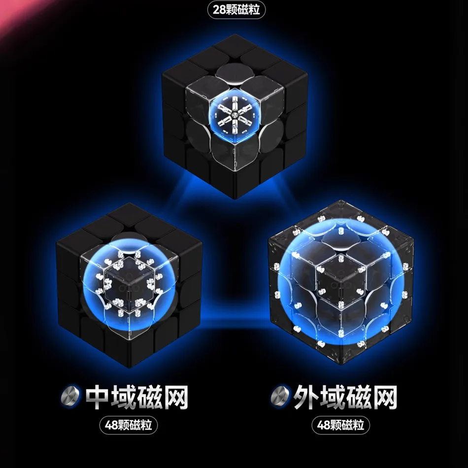 GAN16 Maglev Max UV Magic Cube Gan 16 3x3x3 Speed Magnetic Flagship Cube Profesjonalna Kostka Układanka Cubo Magico Zabawka Prezent Dla Dzieci