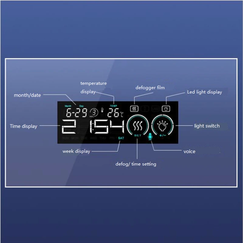 FULL-12V Switch Sensor Time Temperature For LED Mirror Touch Sensor Switch For Mirror Touch Light Switches Sensor Touch