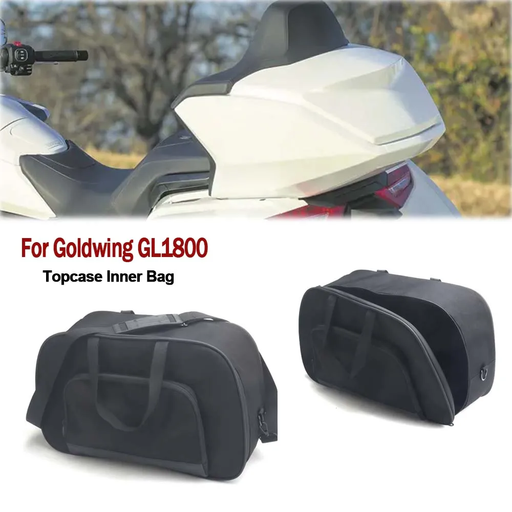 

For Honda Goldwing Gold Wing GL1800 2018-2026 New Motorcycle Trunk Top box Inner Bag Luggage Saddlebag Storage bag black