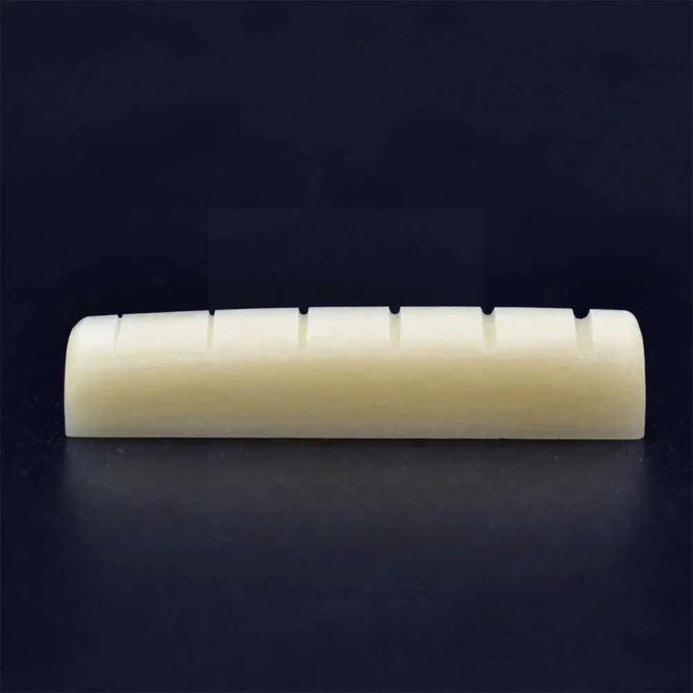 Guitar UNBLEACHED BONE Nut 43/44/45mm Acoustic Folk Saddle DIY Nut Bone Bridge 72/74/76mm Luthier Builder Guitar Z7N9