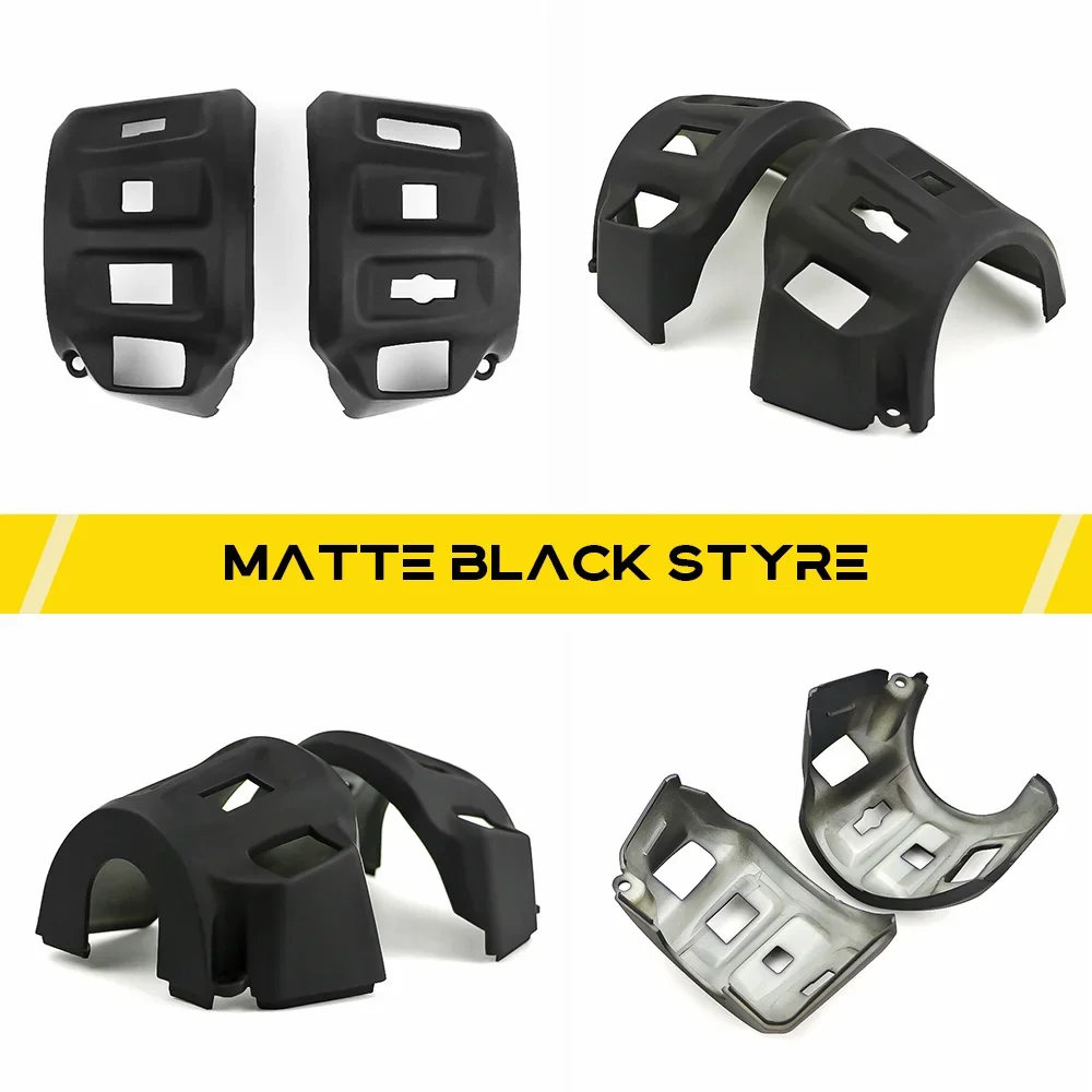 For Vespa GTS 300 2023 Horn On-Off Switch Housing Unit ABS Cover Gloss / Matte Black Carbon Fairing Accessories