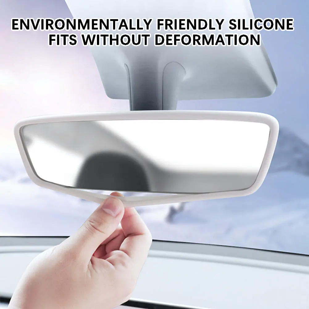 

Автомобильное зеркало заднего вида, силиконовая рамка, защитная накладка на край, автомобильные аксессуары