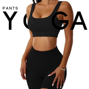 مثير ملابس رياضية مخطط خيوط الجري ضغط الصيف سلس صالة الألعاب الرياضية السراويل للنساء أعلى 6 مبيعات لشورتات الجنس - رقم 4