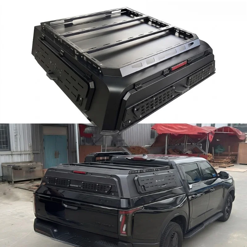 High Quality Waterproof Aluminum Pickup Camper Hardtop Canopy With Lock Manual Type for Ranger