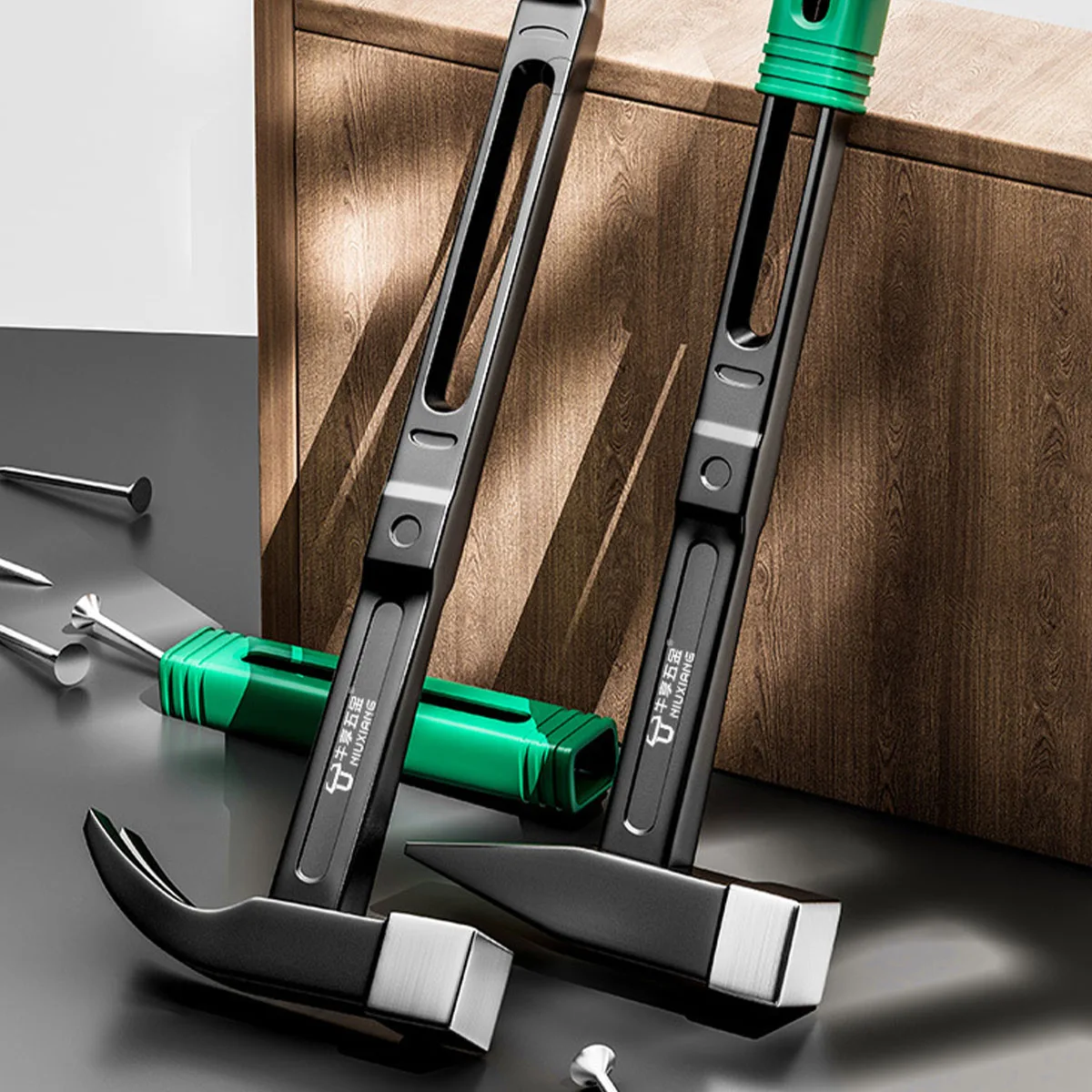 

Household Industrial Grade Multifunctional Anti Slip Shock Absorber, Sheep Horn Hammer Claw Hammer,carpet Wall Nail Remover