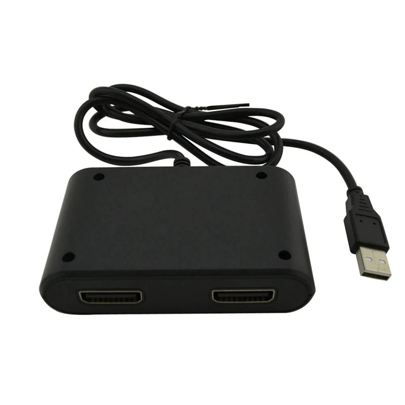 USB Controller Adapter For Sega Saturn SS Controller Game Pad To PC USB Adapter Dual Port