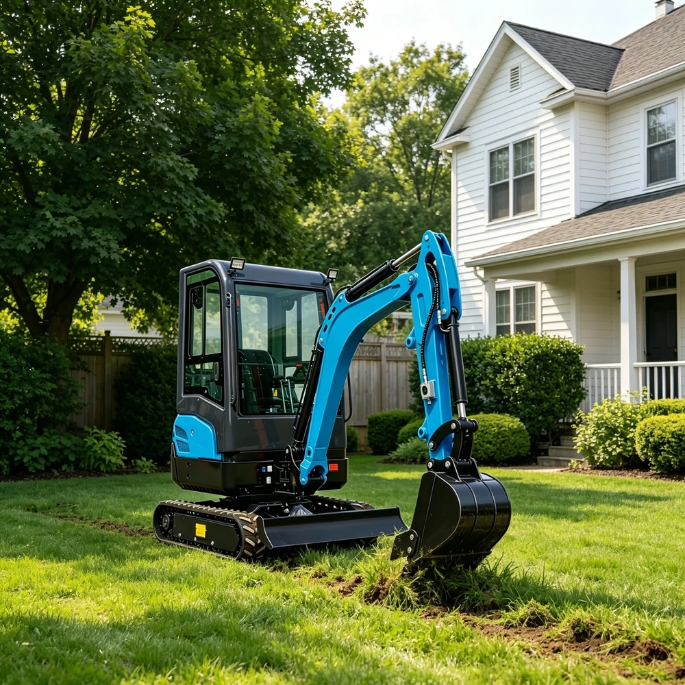 

0.8Ton Mini Excavator Construction 1.8Ton 2.5Ton 3.0Ton Manufacturer direct sales Crawler Efficient Digger