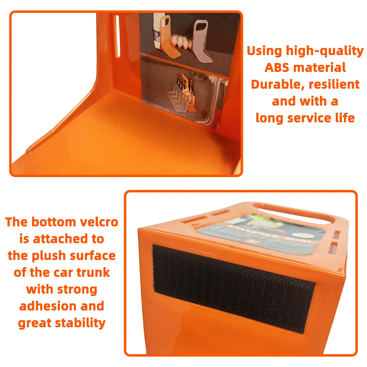 1/2pcs Car Trunk Multifunctional Self-Adhesive Anti Slip And Anti Tilt Fixing Plate Right Angle Shockproof And Anti Slip Bracket image 5