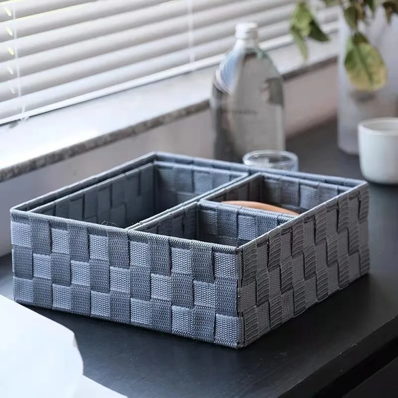 

Simple spray home office storage box, cosmetic sundries sorting and classification desktop storage box