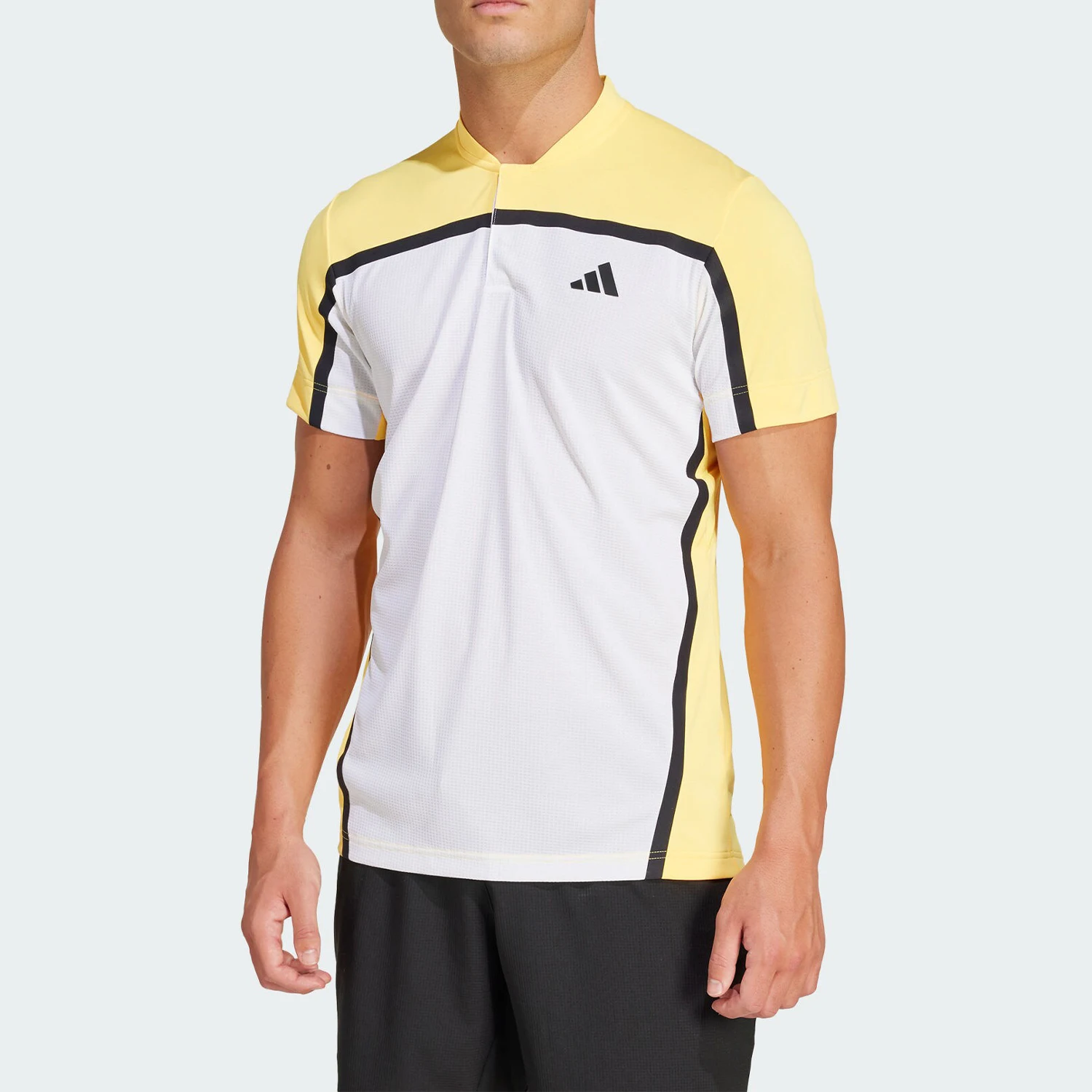 

Официальная новая мужская теннисная рубашка поло Adidas Slim Fit IS8969