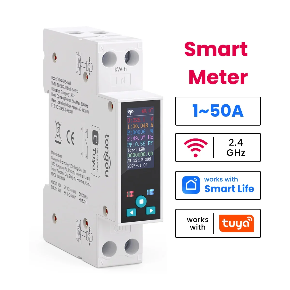 Tuya Wifi Din Rail …