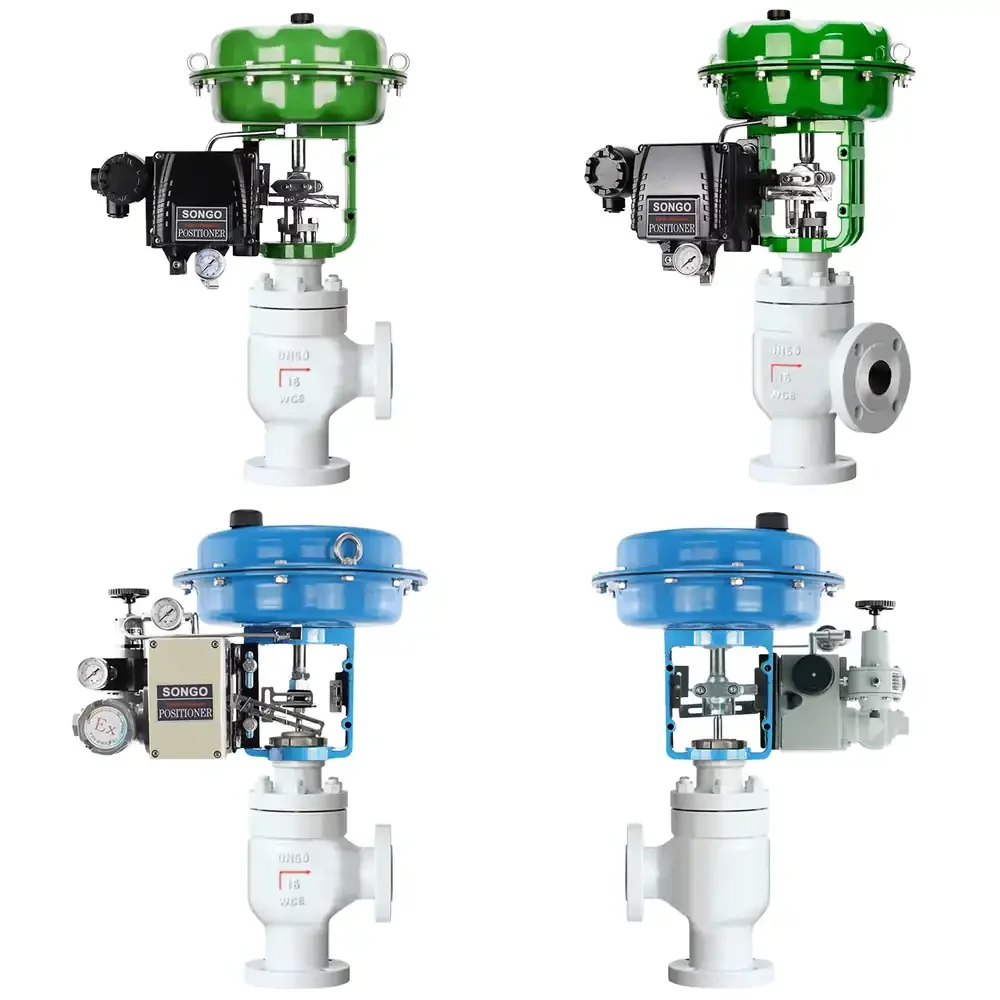 

Flange Wcb Pneumatic Film Angle Regulating Valve Water Flow Single Seated Pneumatic Diaphragm Control Globe Valve