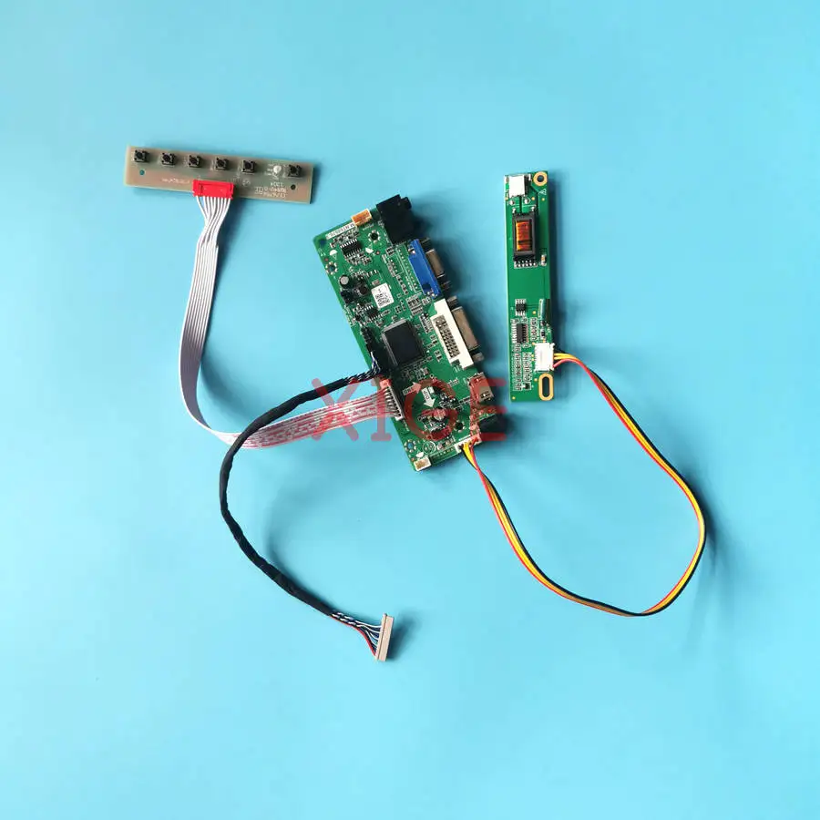 

For LT150X3 LQ150X1LH62 N150X1 HT15X33 M.NT68676 Controller Drive Board Kit DIY 1-CCFL VGA+DVI+HDMI 1024*768 1024x768 LVDS-20Pin