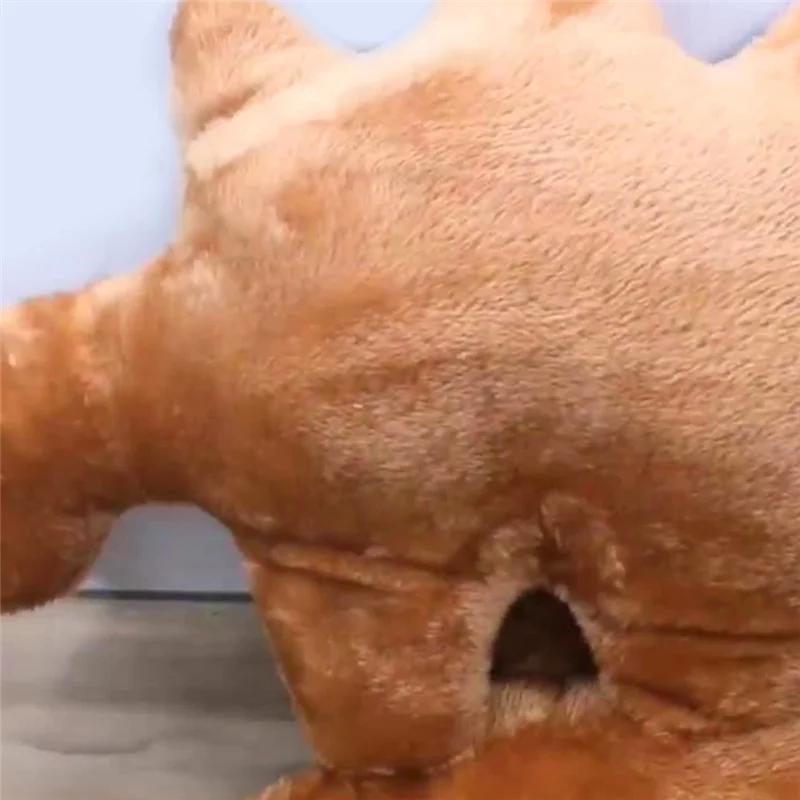 นักเก็ตไก่ไดโนเสาร์ของเล่นยัดไส้ไดโนเสาร์ที่สมจริงนักเก็ตไก่ทอด