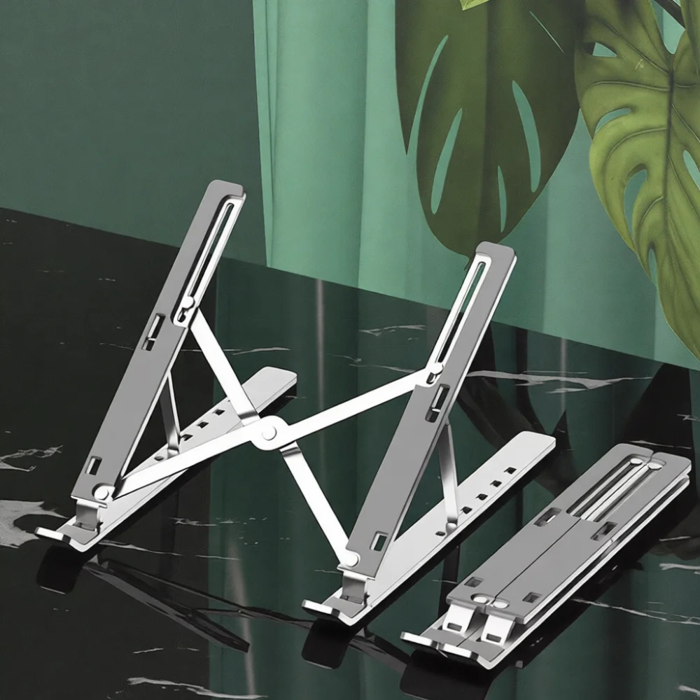 حامل كمبيوتر محمول قابل للطي م - مراجعة Laptop Stand Bamboo وسعره