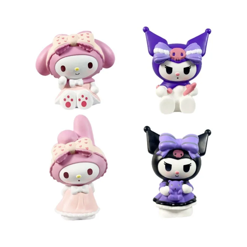 Hot-selling grote Sanrio-serie Kullo Mi Melody pop figuurmodel perifere blinde doos