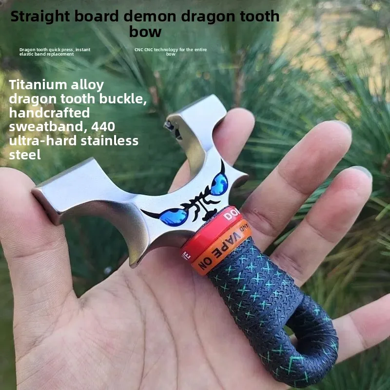 arc-dragon-tooth-devil-9025-16-mm-d'epaisseur-pour-competition-de-precision-en-exterieur-bande-elastique-plate-anti-stress-boucle-de-fixation-pour-planche-droite