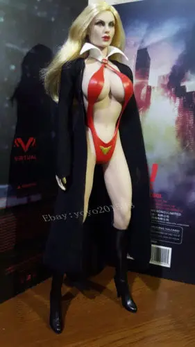 1/6th Accessory Phicen Bikini Boots & Coat Model for 12” TBLeagure Doll