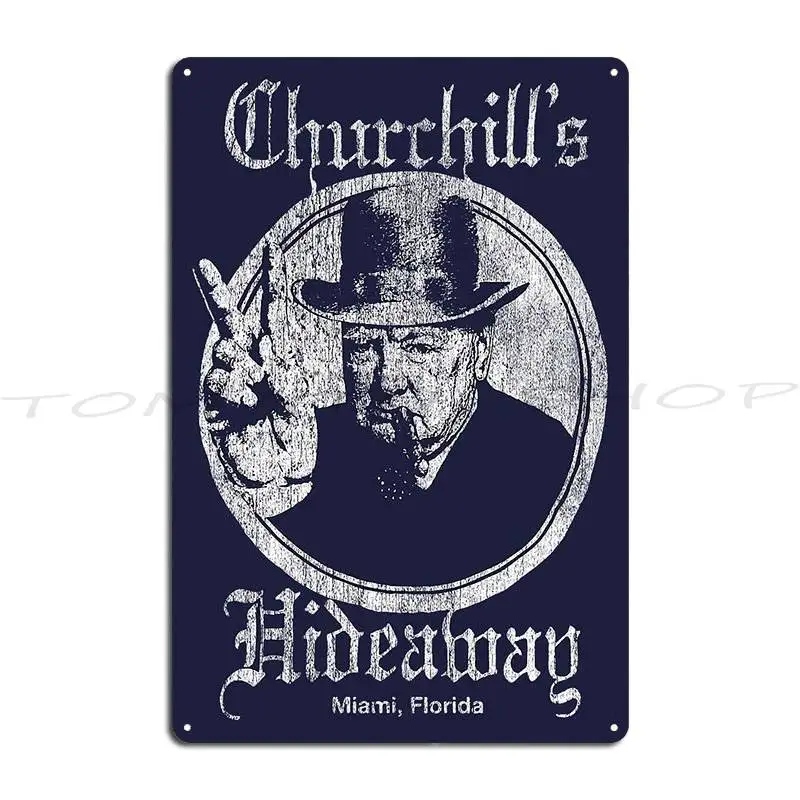 Winston Churchill Effort Inspirational Quote  Metal Sign Wall Mural Wall Plaque Party Garage Plaques printed  Tin Sign Poster