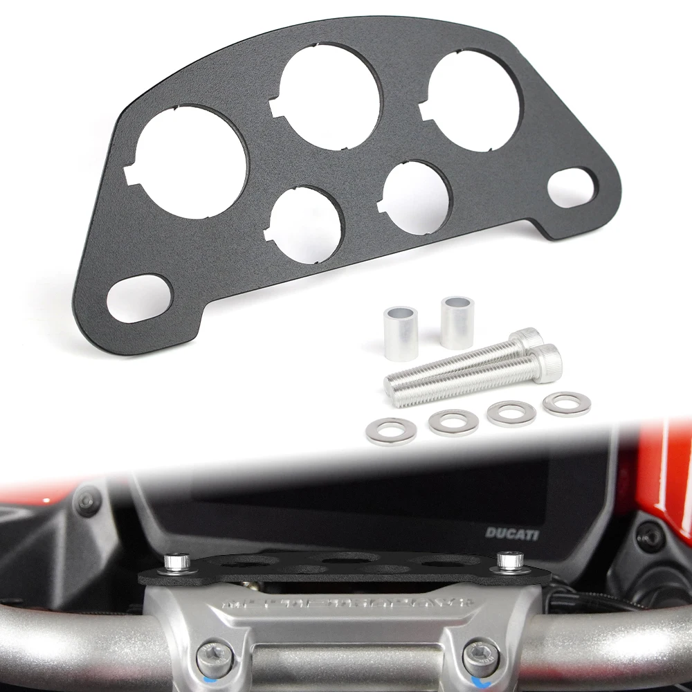 

Motorcycle Auxiliary Shelves Dash Panel Fit For Ducati Multistrada V4/ V4S 2021-2024 Multistrada V4 RS/ V4 Pikes Peak/ V4 Rallly