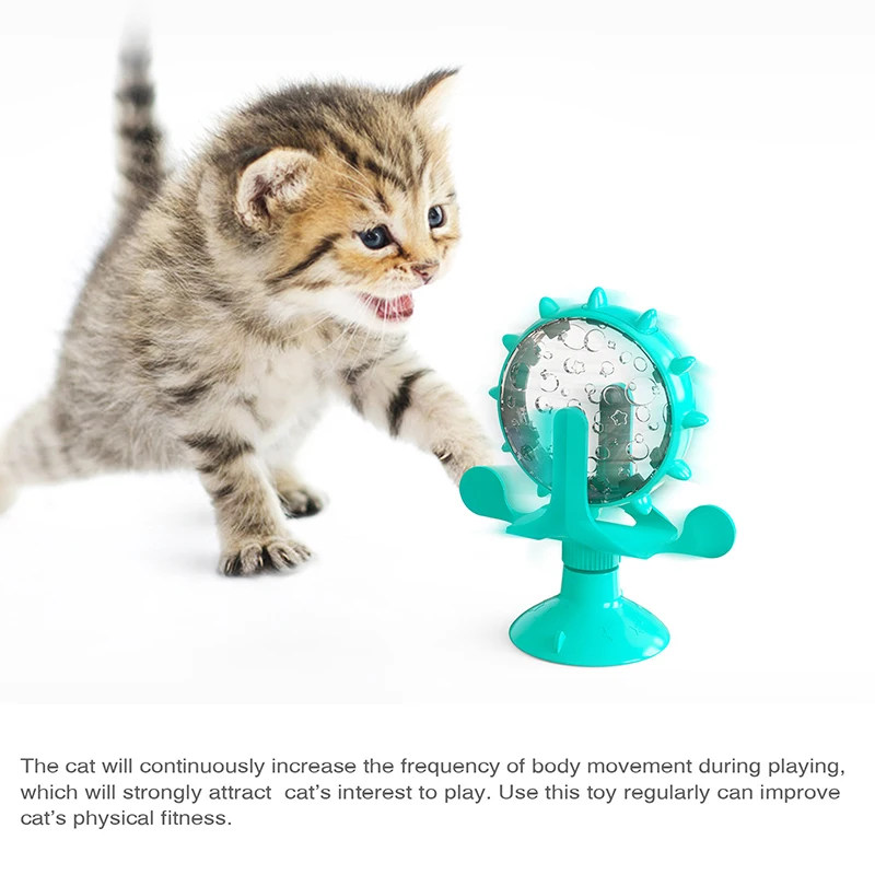 Hundespielzeug Katzenfütterung Interaktives Radspielzeug Haustier-Futterausgießer Trainingsball Langsamer Futterautomat für Hunde und Katzen Lustiges Hundespielzeug Interaktives Radspielzeug – Detail 11