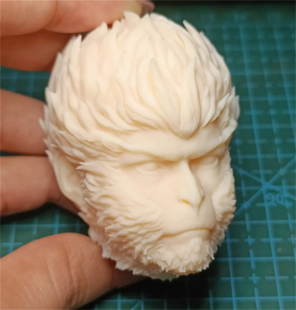 1/6  Sun Wu kong Journey to the West Head Carving Sculpt  3D printing Model 1/6 Scale Action Figure  Customize