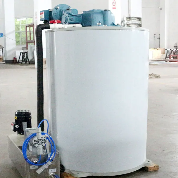 1000kg automatic ice flake machine 1ton small flake ice maker machine