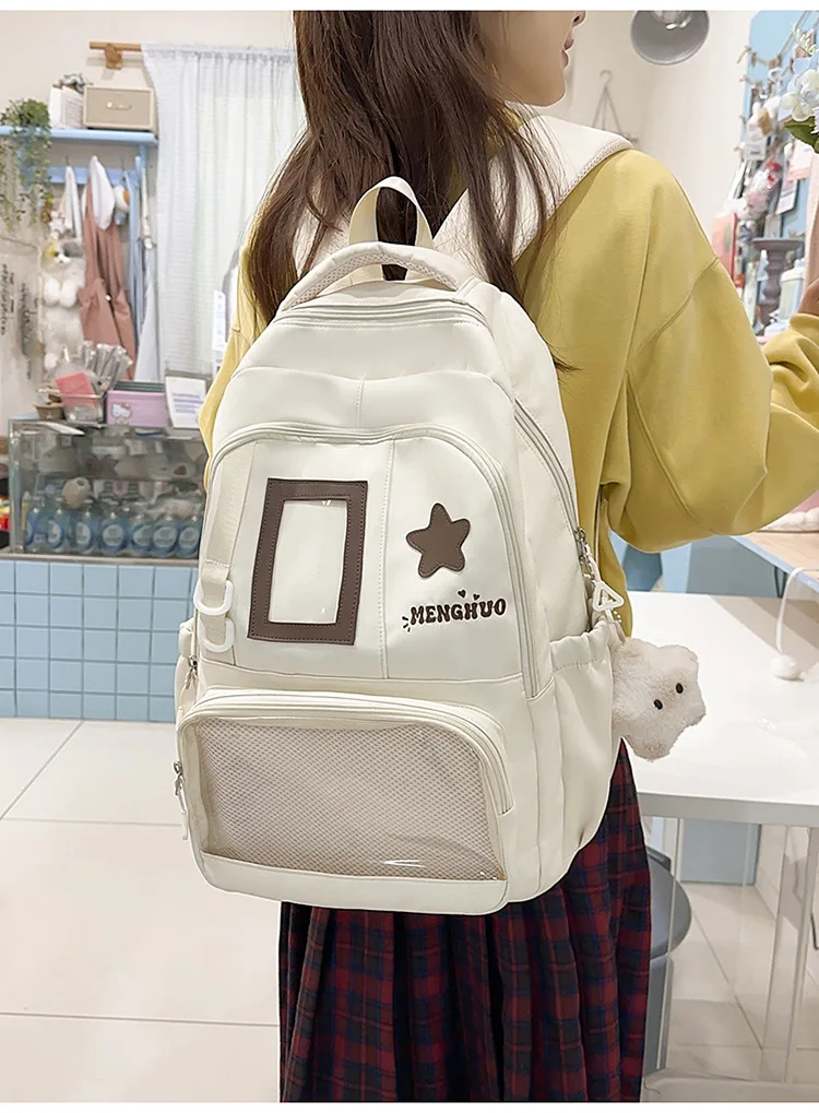 Kawaii Starry Preppy Harajuku Ita Backpack