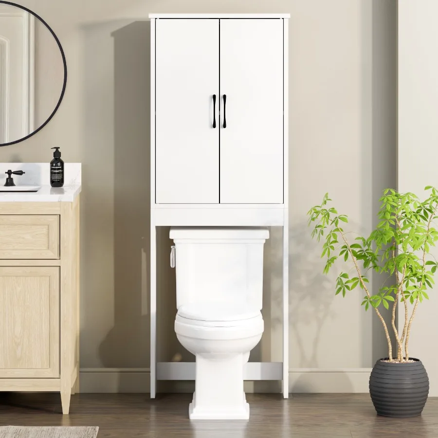 

Ardent Over-the-Toilet Bathroom Storage Cabinet White