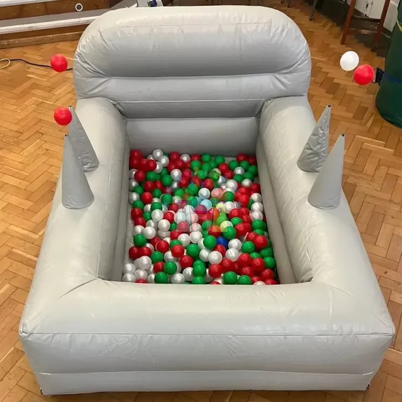 Multicolor Inflatable Ball Pit for Kids Indoor Outdoor Play Pool Fun Game Children Activity Center Safe Soft Balls Toy House