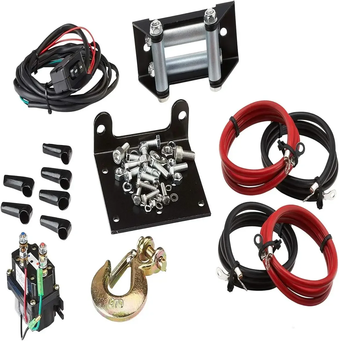 ® Viper 4500lb ATV/UTV Wireless Winch with 50' of Black Synthetic Winch Rope. Waterproof IP67 Rated and Designed in