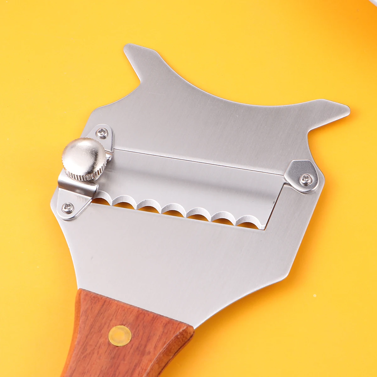 

Truffle Shaver Cheese Slicer Kitchen Gadget Light Brown Plane Vegetable Tool Rust Proof Stainless Steel Practical