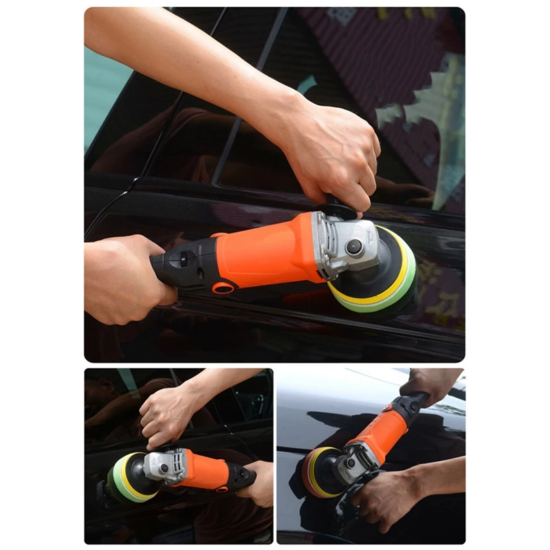 Electric Car Polisher Machine As Shown Plastic+Metal Waxing Machine Tool EU PLUG