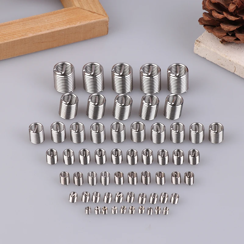 Wire Thread Insert M3 M4 M5 M6 M8 M10 M12 Fastening Thread Insert Stainless Steel Spiral Kit image 5