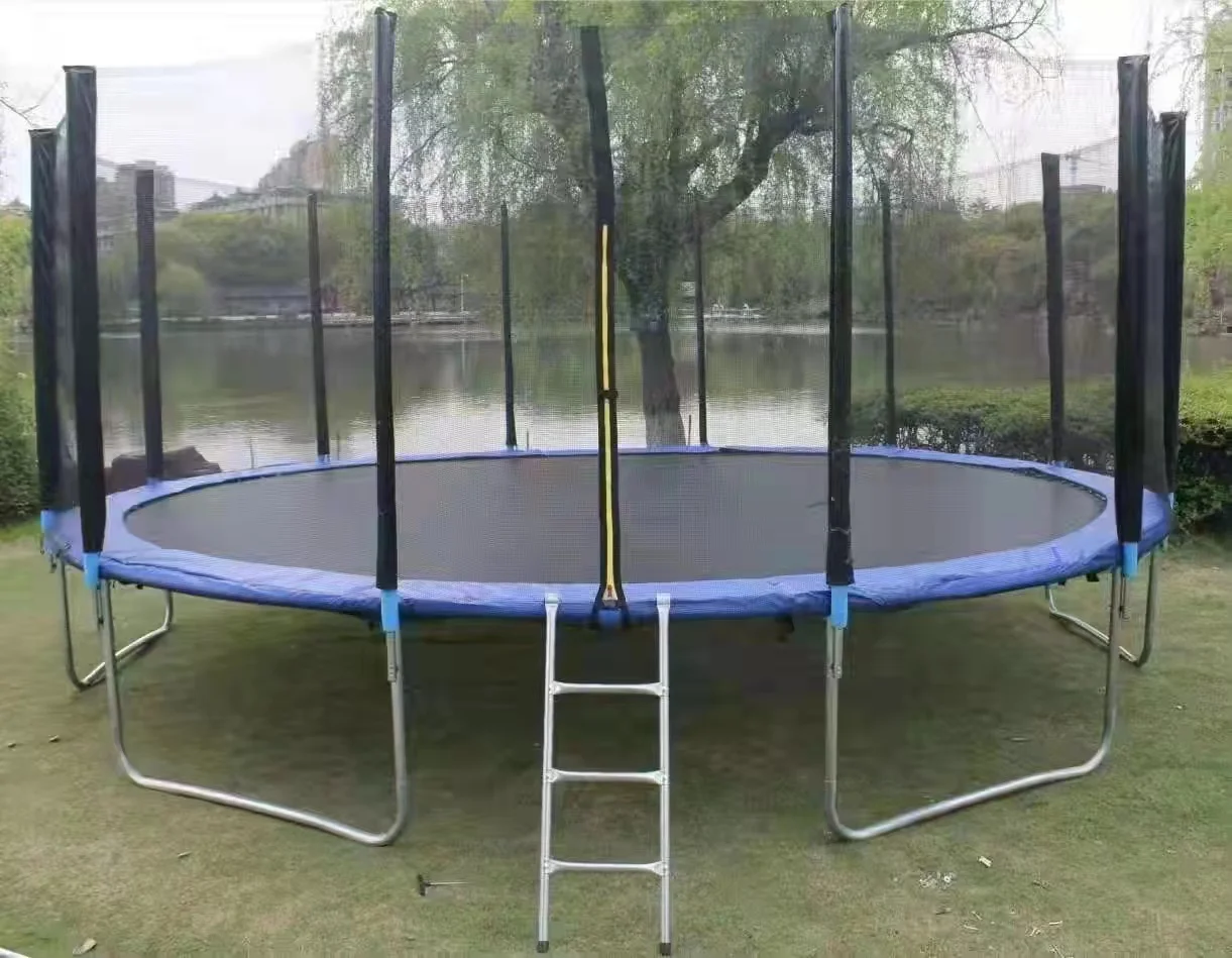 Hot Selling 16ft Indoor Trampoline for Kids Outdoor Round Trampoline Bungee Jumping Trampoline With Protective Netpromote sales
