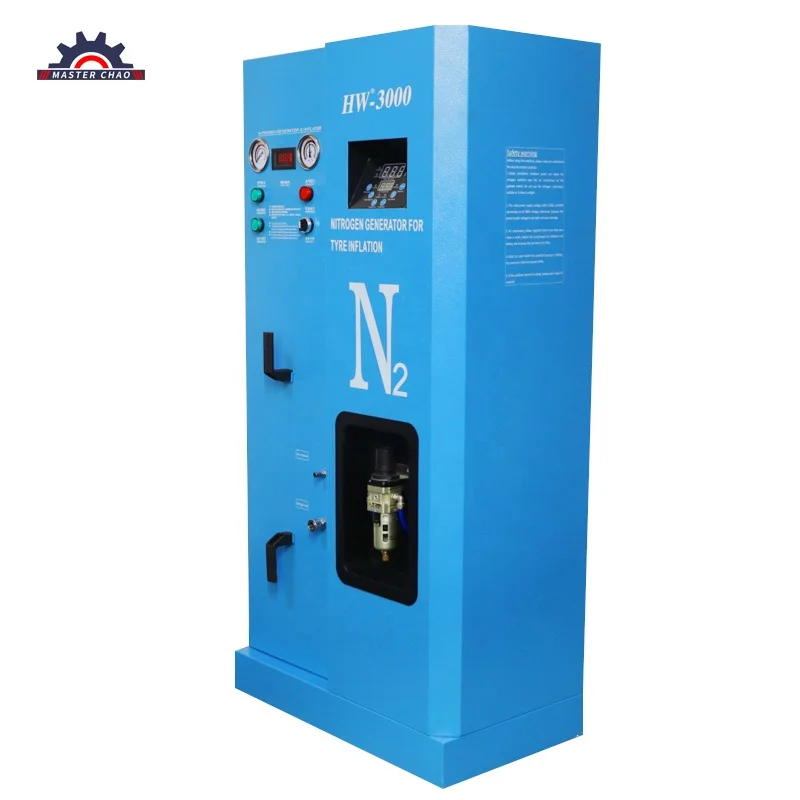 220V Metal Automatic Tire Nitrogen Inflator For Fast Nitrogen Filling In Tire Service Workshops And Automotive Maintenance
