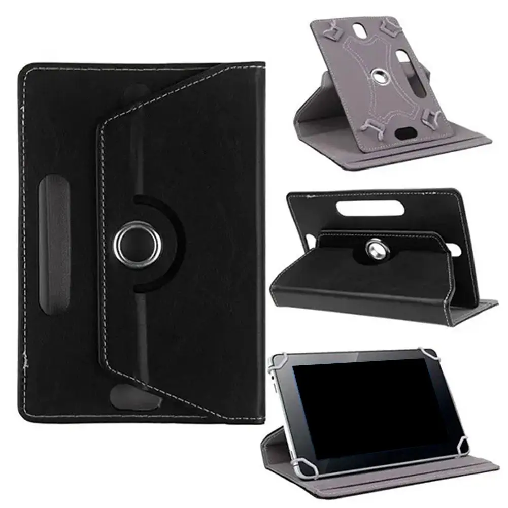 新しい 1 PC 7 インチユニバーサルタブレットケースレザーフリップスタンドカバーサムスン高品質とハイエンドレザースタンドケース E3V0