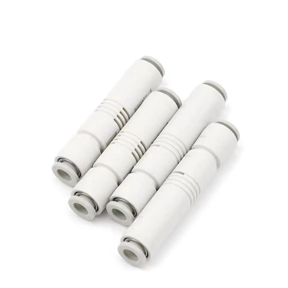 High-efficiency large suction SMC-type tubular vacuum generator ZU05S ZU05L ZU07S ZU07L straight-through negative pressure