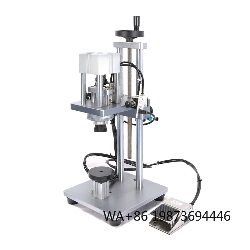 

Semi Automatic Perfume Spray Cap Crimping Capping Machine
