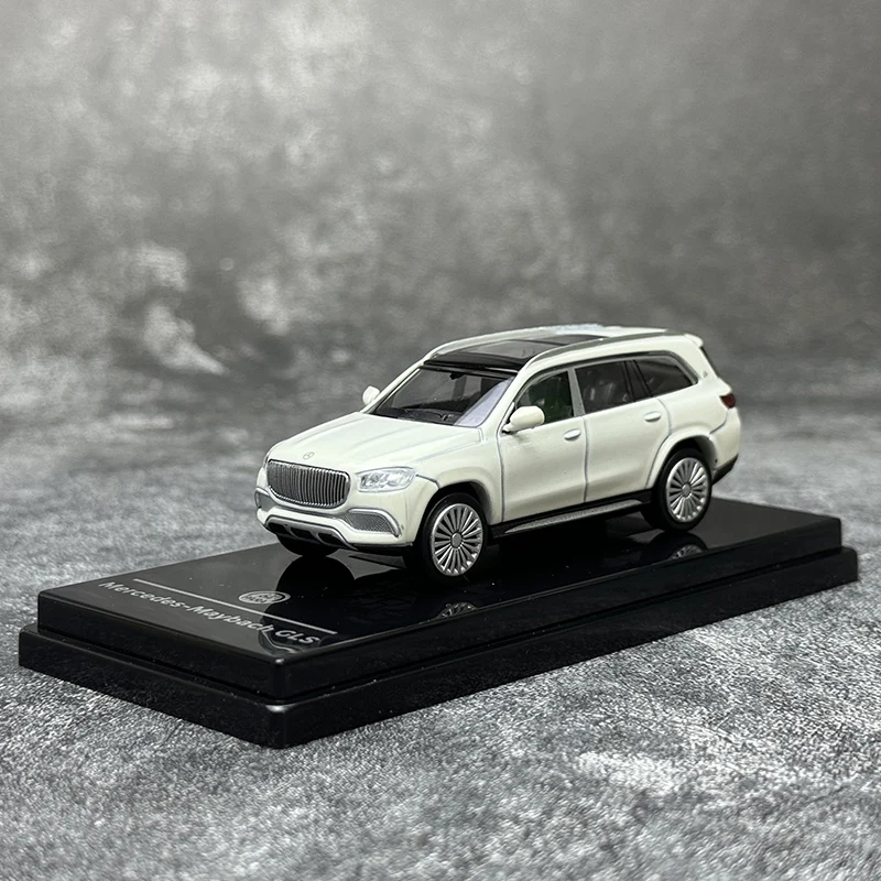 

PARA 1:64 Maybach GLS600 внедорожник, легкосплавный автомобиль, литье под давлением и игрушечный транспорт, модель автомобиля, миниатюрная масштабная модель автомобиля для детей