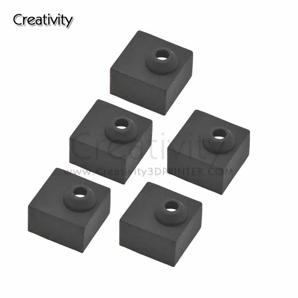 Heater Block Silicone Cover MK7/MK8/MK9 Hotend Silicone Sock Cover Case For Ender 3/CR10/Ender-3 S1/Ender-3 S1 Pro/CR-6 SE